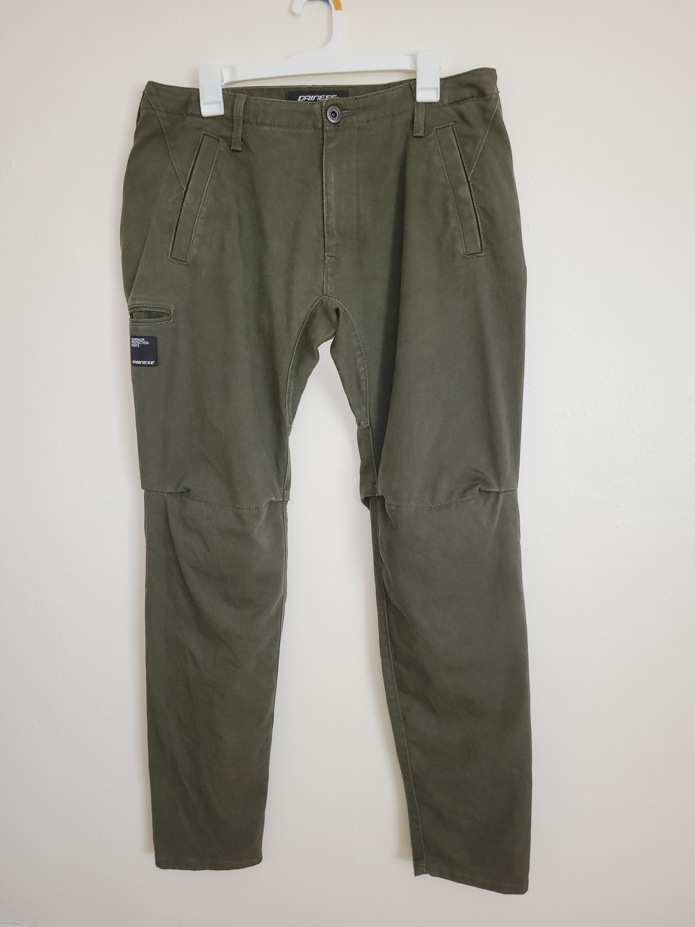 Dianese Chinos Tex Motorcycle Pants Sz 35 Made In Italy